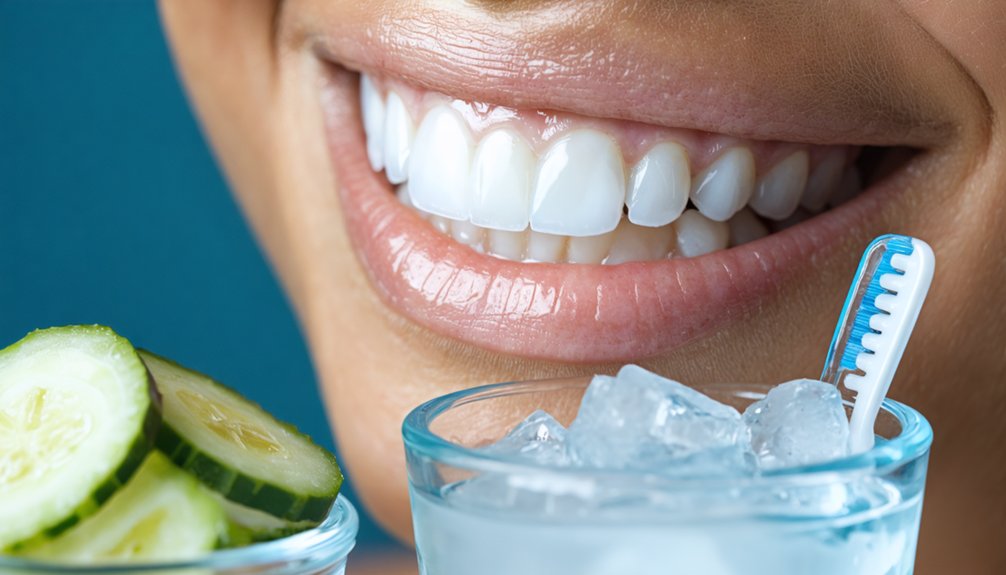minimize sensitivity with whitening