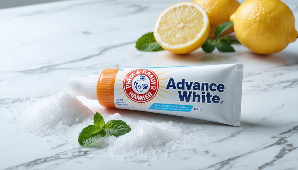 natural abrasive whitening formula