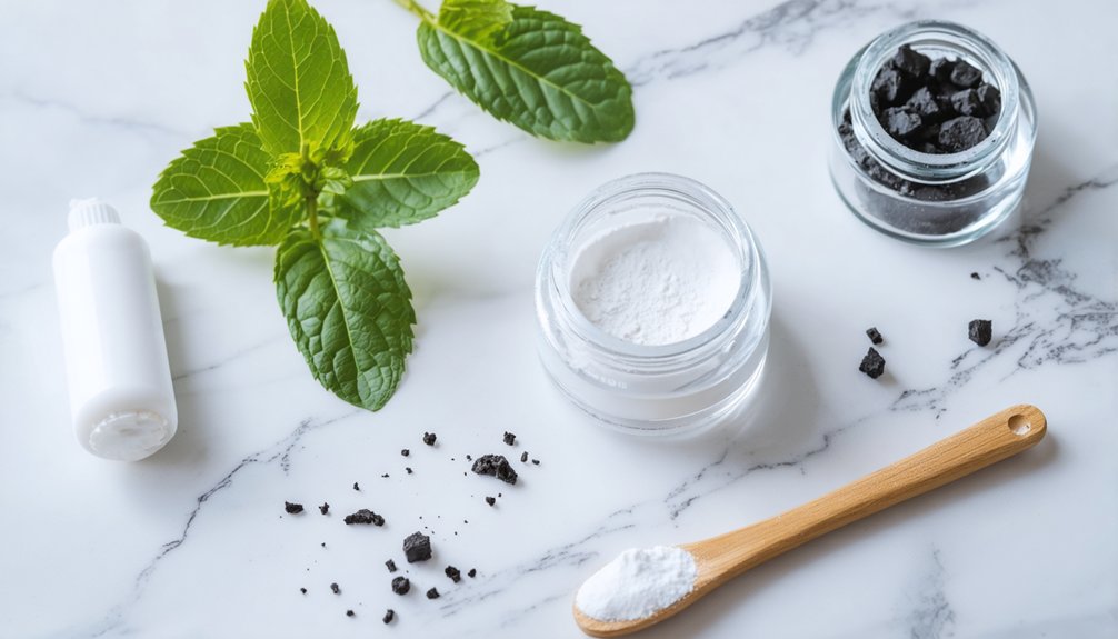 natural peroxide free teeth whitening