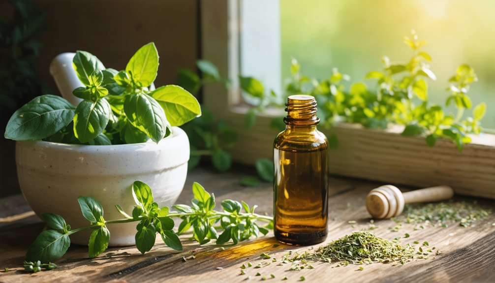 oregano oil teeth whitening