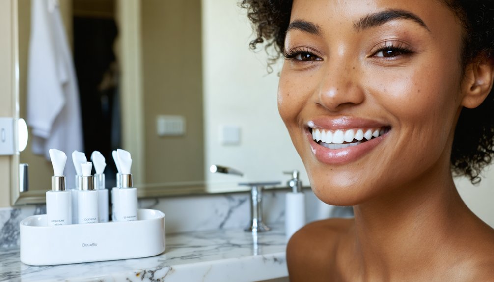 pre reunion whitening strategy