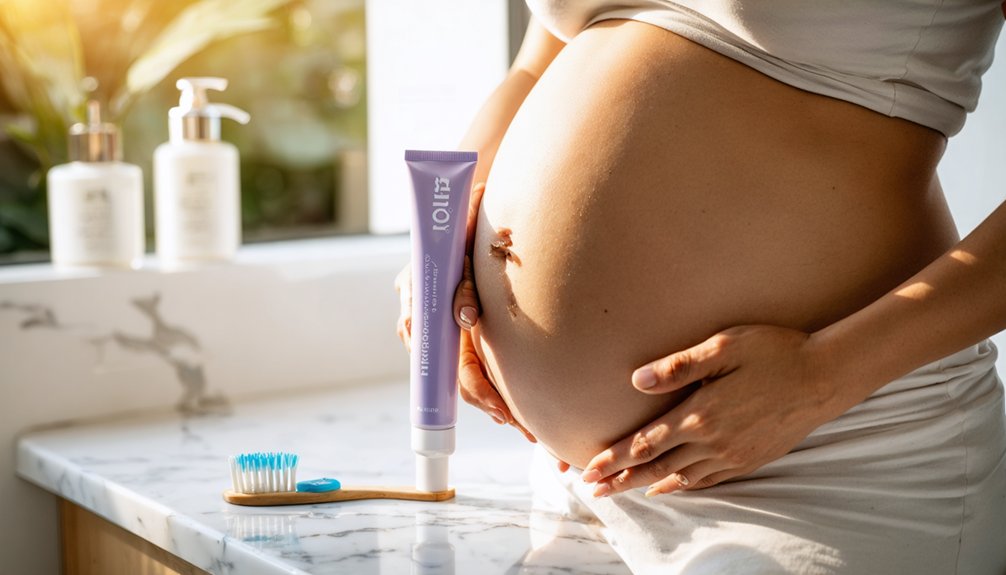 pregnancy and whitening toothpaste