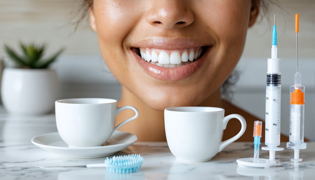 prevent tea stain rebound