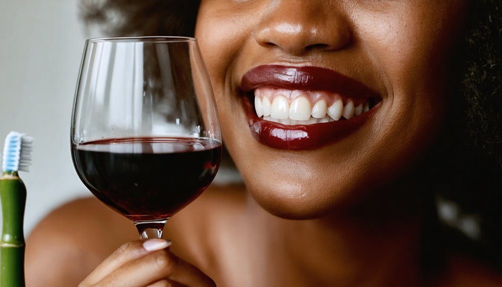 prevent wine stain buildup