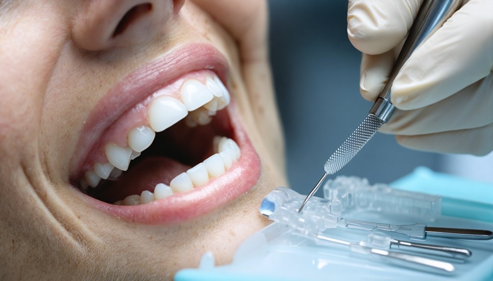 professional treatment protects gums