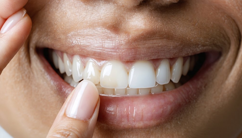 proper strip placement ensures effective whitening