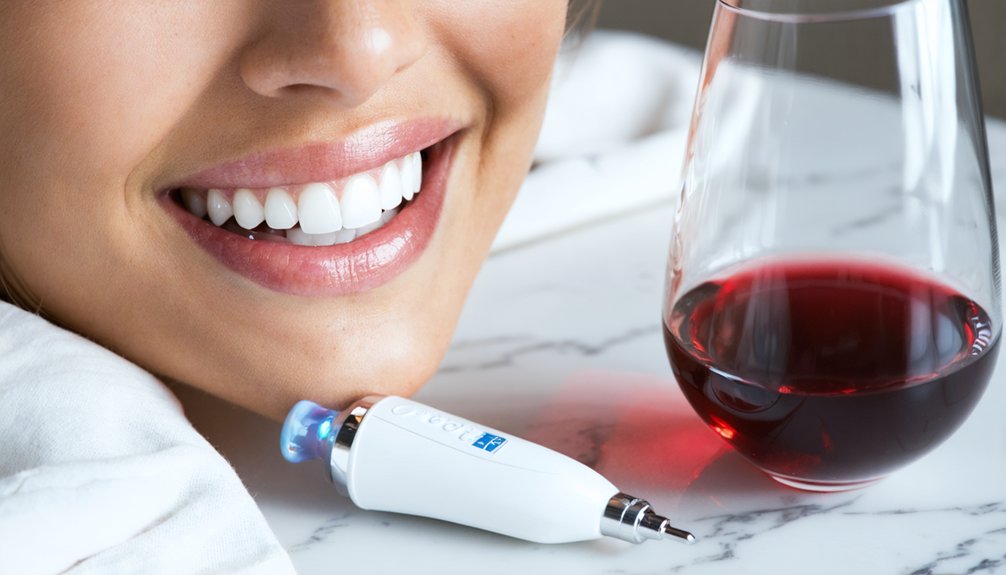 red wine stain whitening