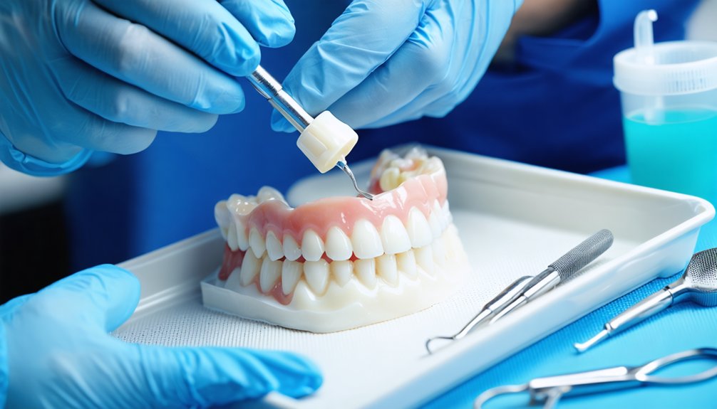 removing fluoride stains safely