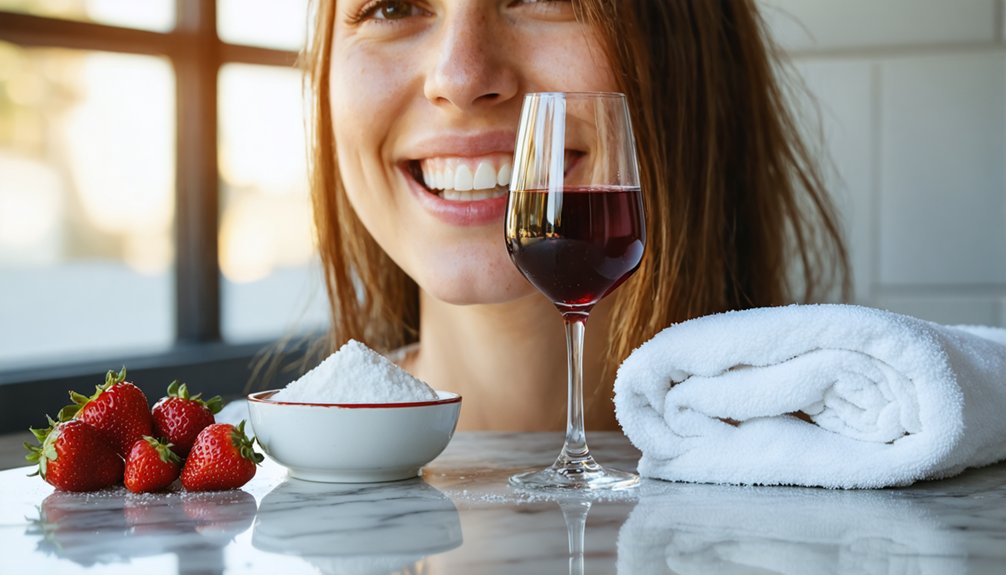 removing wine stains effectively