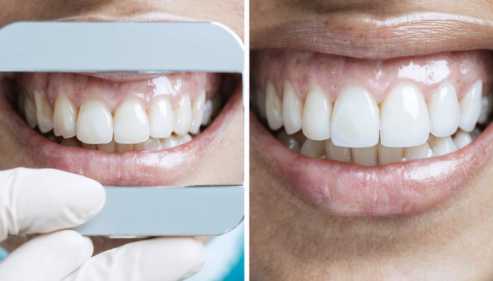resin penetrates enamel opacity