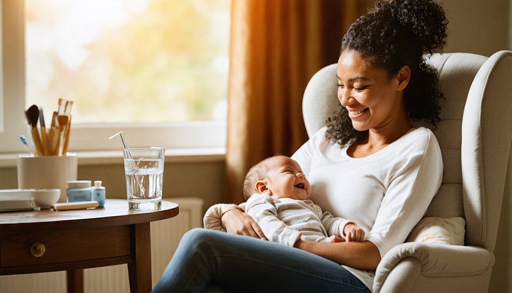 safe teeth whitening during breastfeeding
