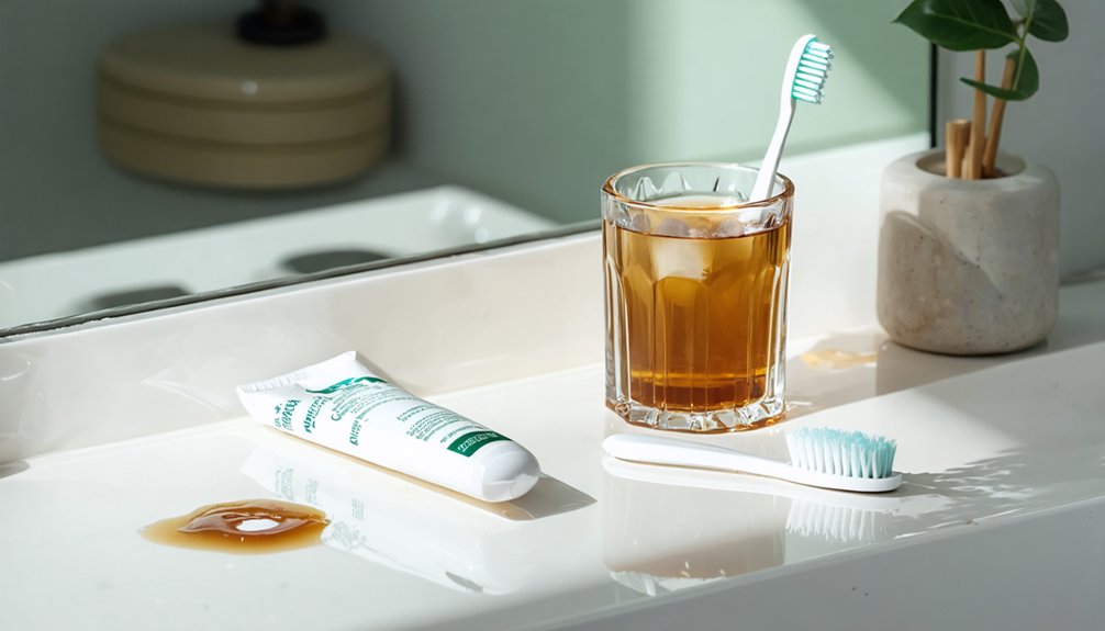 sensitive whitening toothpaste with fluoride
