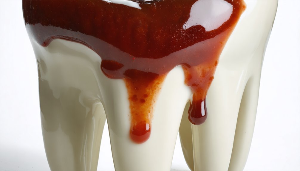 tannins deepen stain penetration
