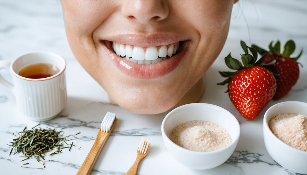 tea stain whitening methods