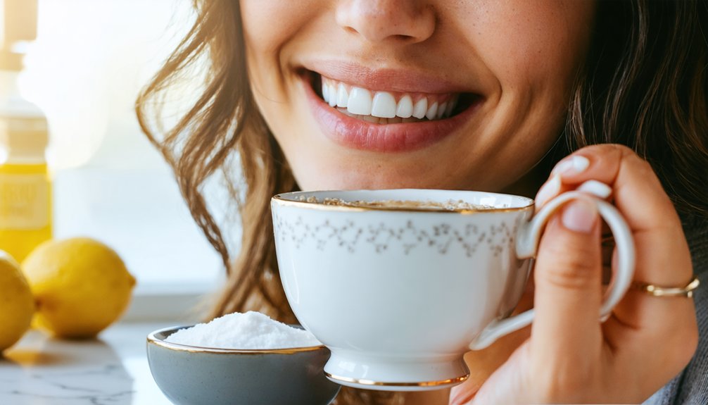 teeth tea stain removal