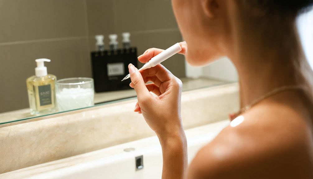 teeth whitening pen frequency