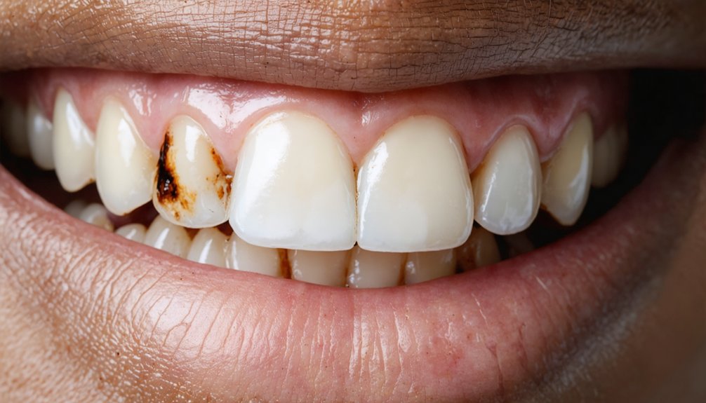tooth discoloration causes