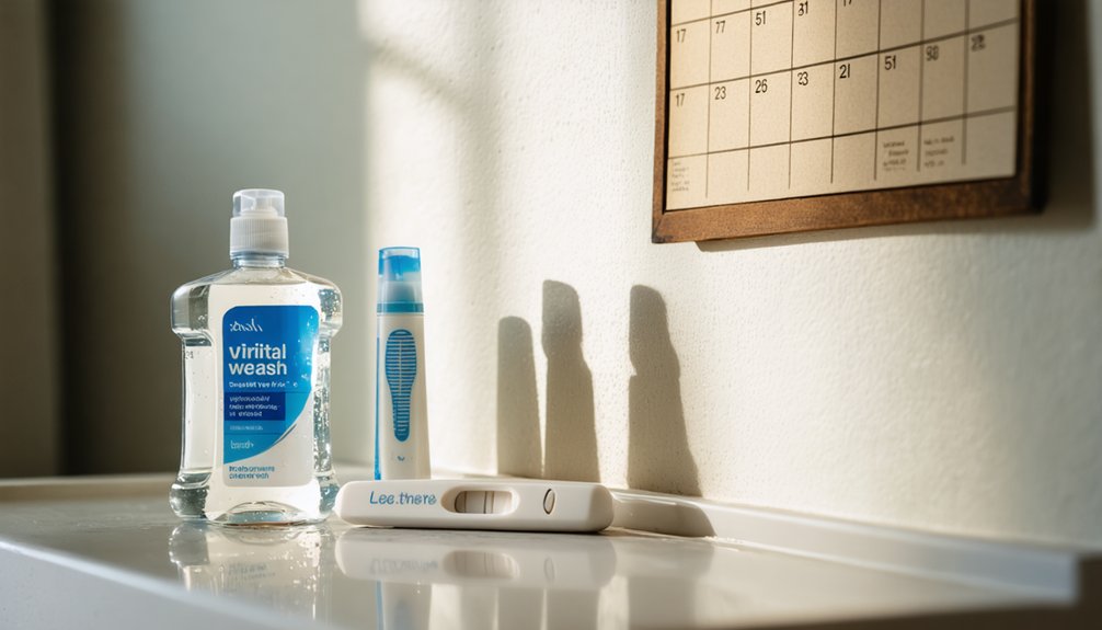 whitening mouthwash after breastfeeding