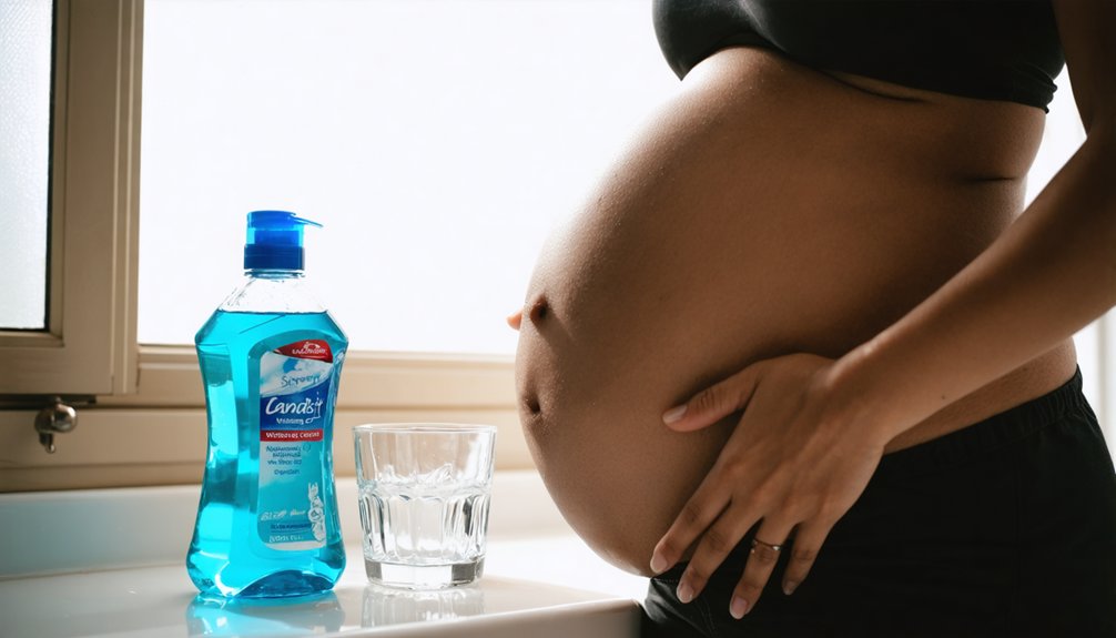 whitening mouthwash during pregnancy