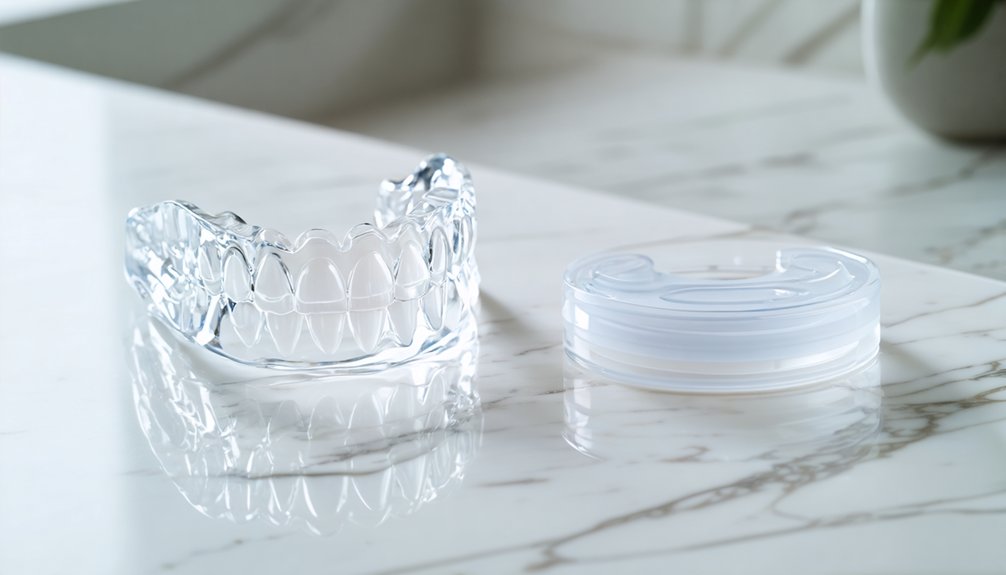 whitening strips with invisalign
