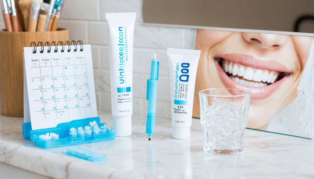 whitening timelines and results