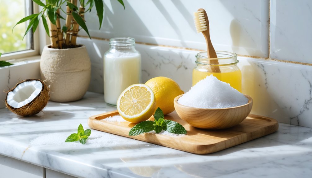 consistent oral hygiene routine