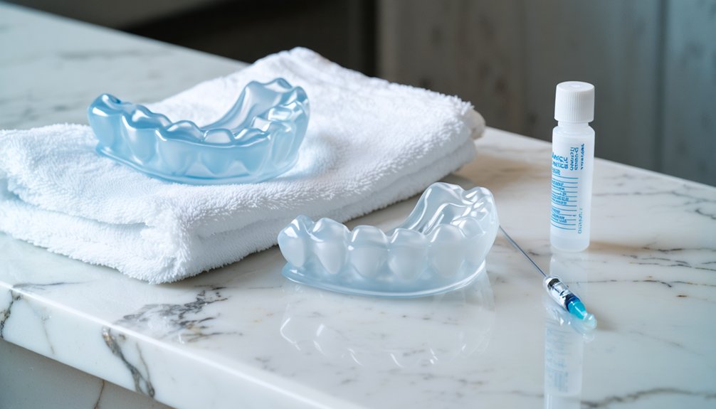 custom whitening maintenance regimen