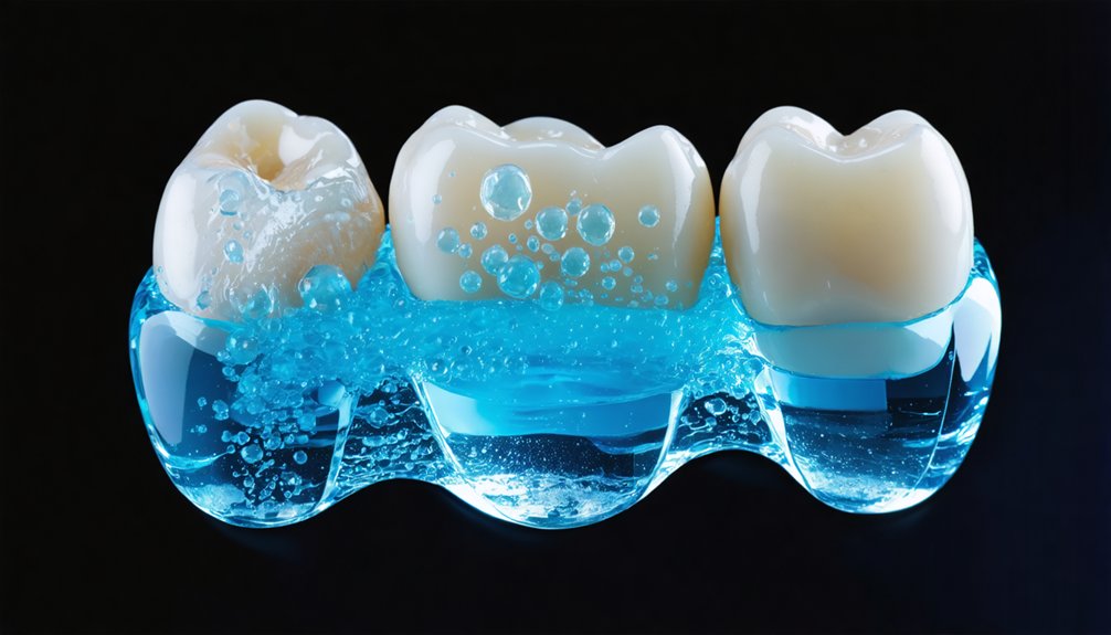 enamel penetration and vulnerability