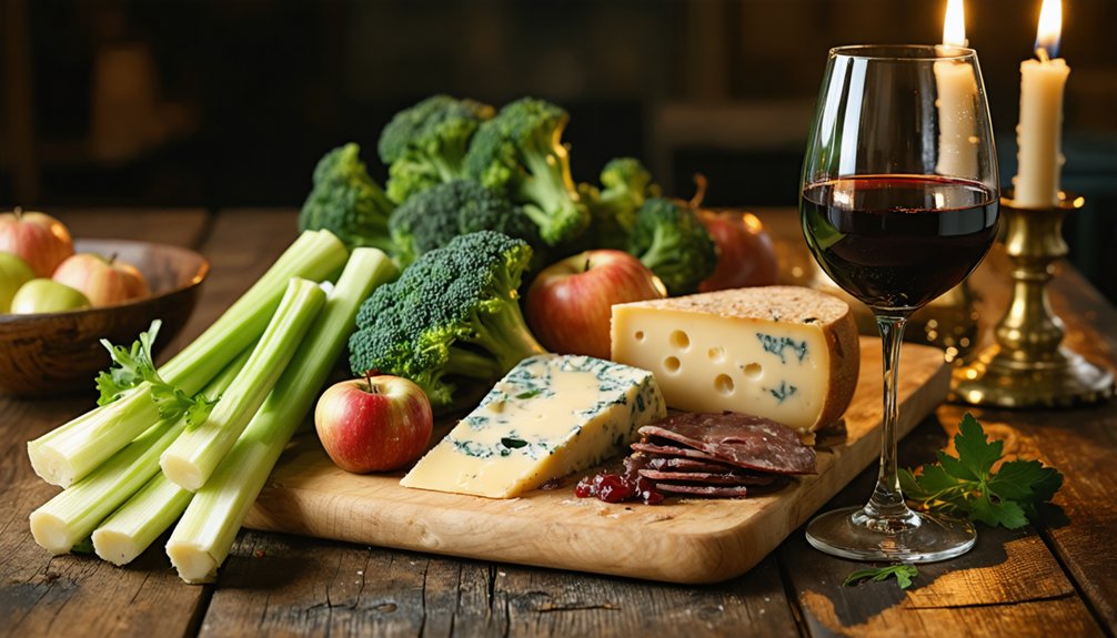 foods that prevent wine stains