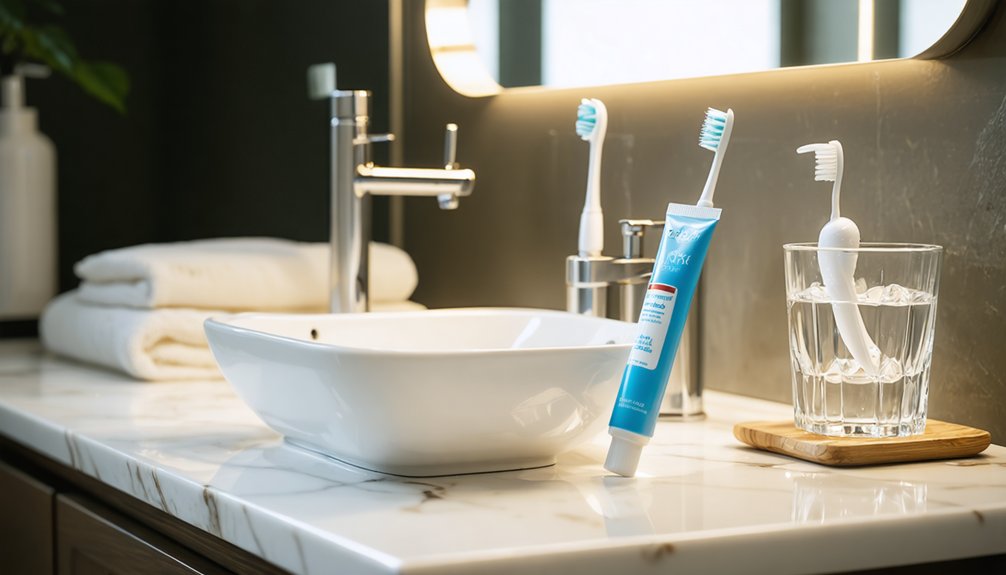 pre whitening oral care routine