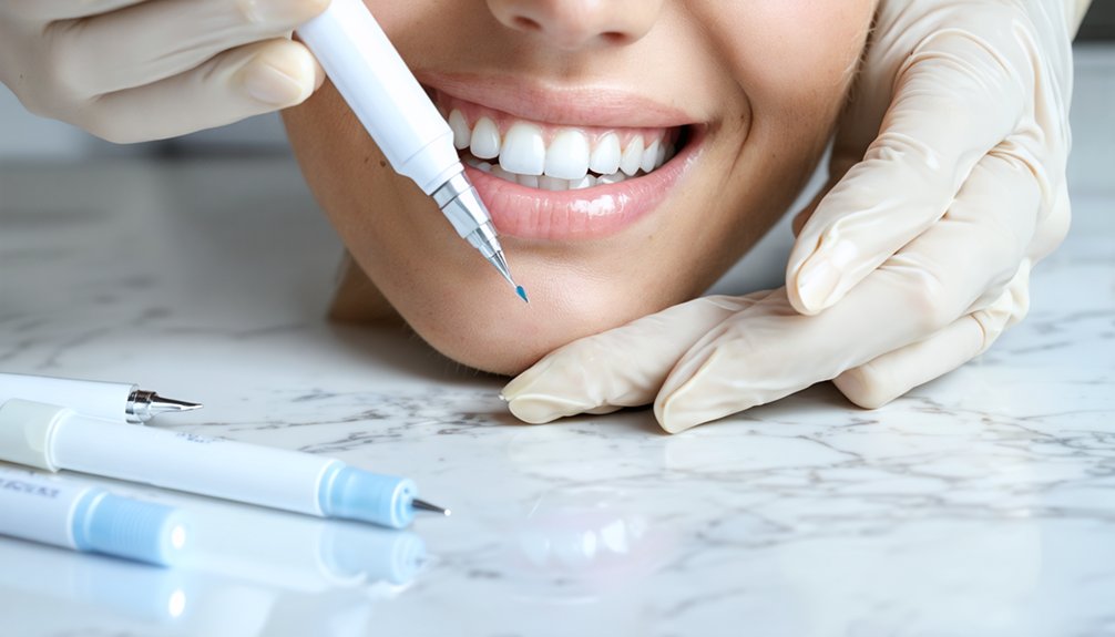 precise gel application technique