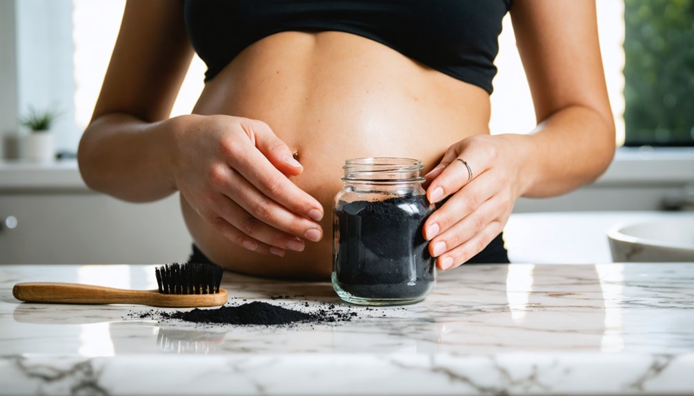 pregnancy and charcoal whitening