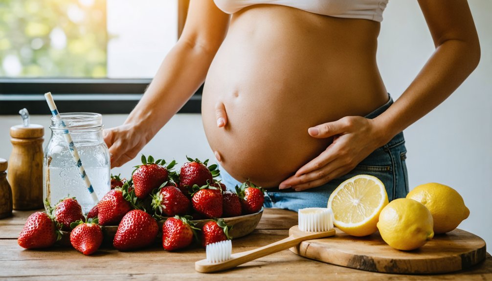 pregnancy safe natural teeth whitening