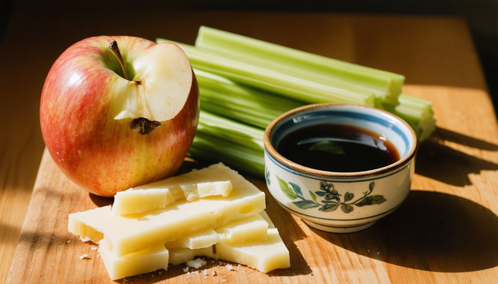 reduce soy sauce staining
