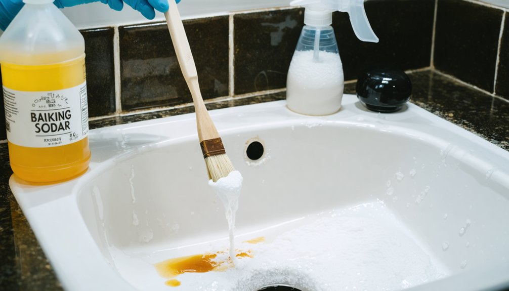 removing stains from whitening medication