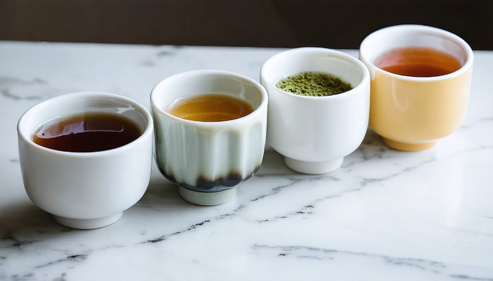 tea type affects staining