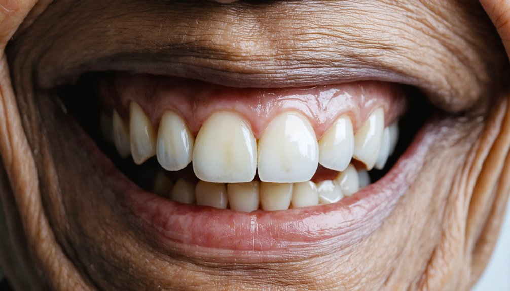 timing of discoloration progression