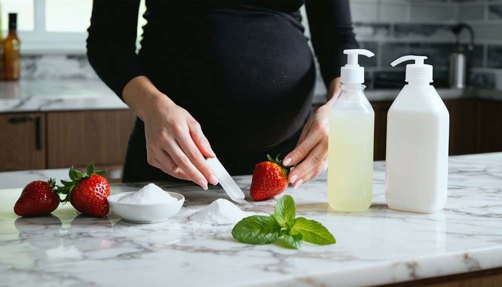 unsafe whitening methods during pregnancy
