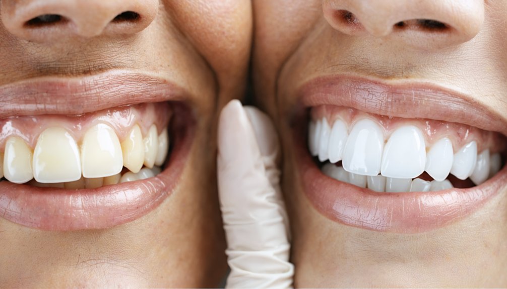veneers and crowns selection