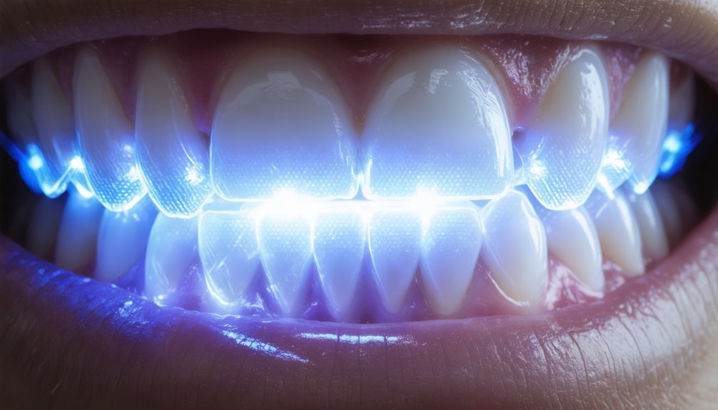 violet led s whitening effectiveness
