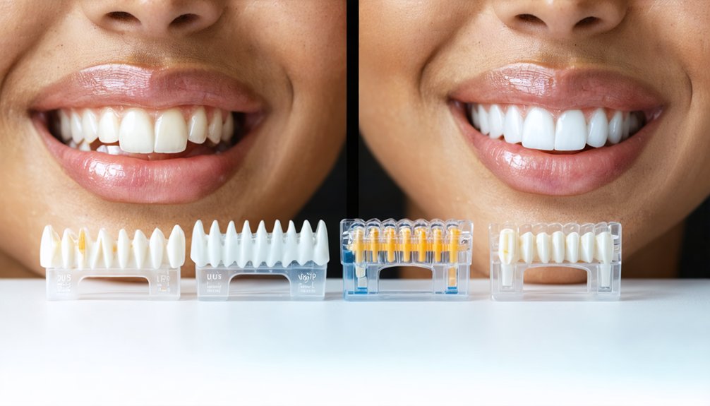 whitening options and results
