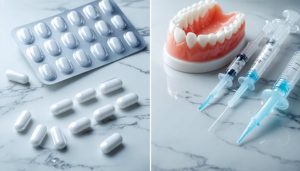 whitening strips versus professional