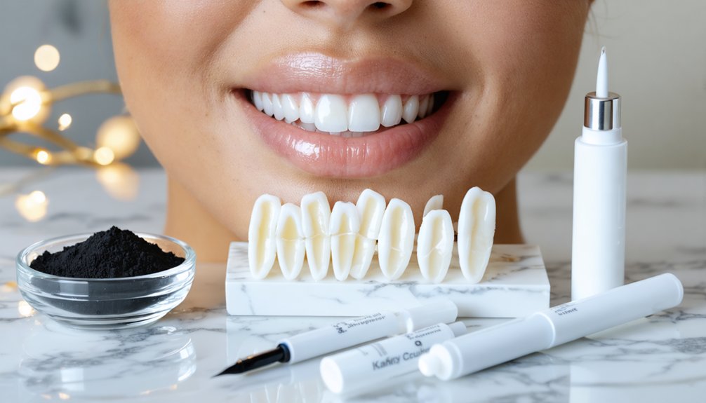 yellow teeth whitening options
